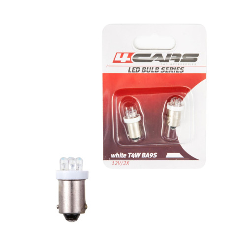 4CARS LED ŽIAROVKA 4LED 12V BA9S