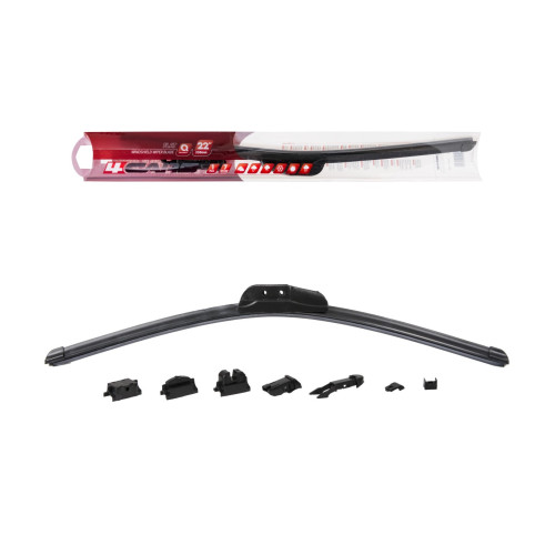 4CARS stierac FLAT Multi Clip 530mm, 1ks