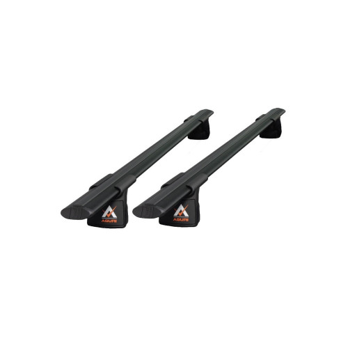 AGURI RUNNER II R1A strešný nosič pre  MERCEDES BENZ E-klasa (W212) Kombi 5 D 09-16 na pozdĺžniky čierny