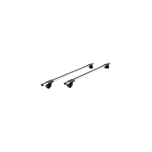 AGURI RUNNER II R2D strešný nosič pre  MITSUBISHI ASX SUV 5 D 12- na integrované pozdĺžniky strieborný