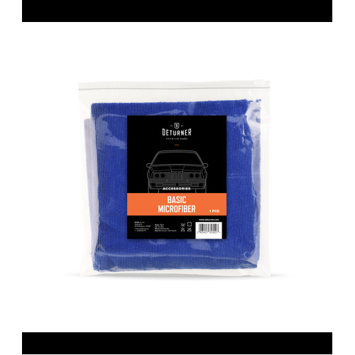 Deturner Basic Microfiber - 1 ks 350gsm mikrovláknová utierka (40 x 40cm)
