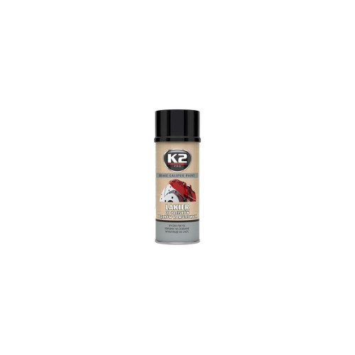 K2 BRAKE CALIPER PAINT 400 ml ČIERNA - farba na brzdové strmene a bubny