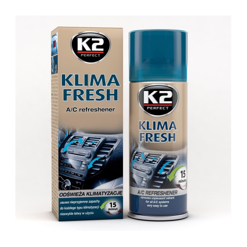 K2 osviežovač klimatizácie KLIMA FRESH 150 ml K2 osviežovač klimatizácie KLIMA FRESH 150 ml