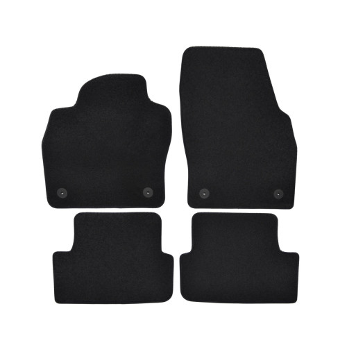 Miracle Velur Black AUDI A1 2019-  4ks
