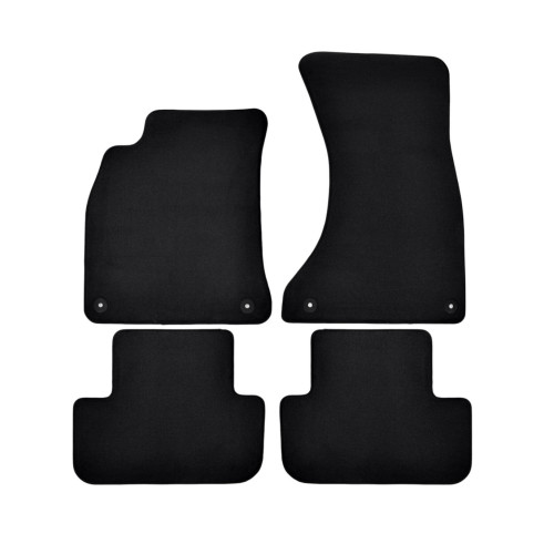 Miracle Velur Black AUDI A4 B9 2016- 4ks