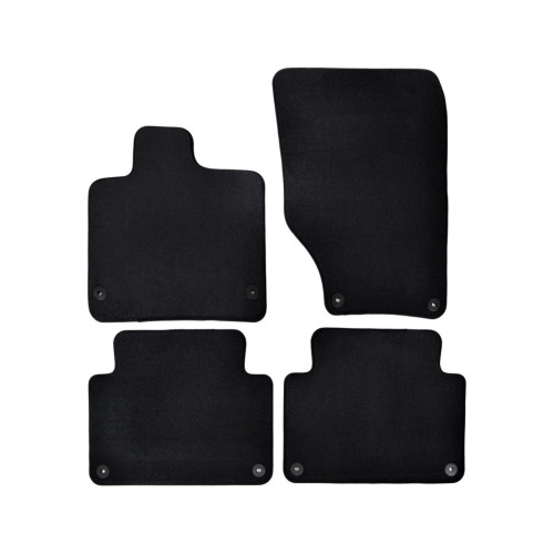 Miracle Velur Black AUDI Q7 2006-2015 4ks