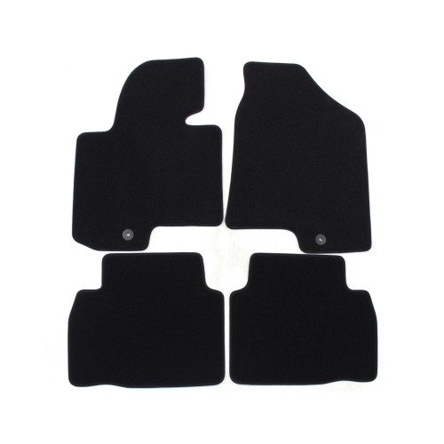 Miracle Velur Black KIA Sportage/Hyundai ix35 2010-2015 4ks