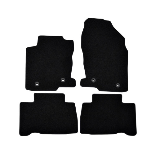 Miracle Velur Black LEXUS NX 2014-2021 4ks