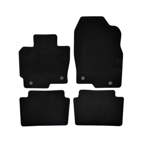 Miracle Velur Black MAZDA CX5 2012-2016 4ks