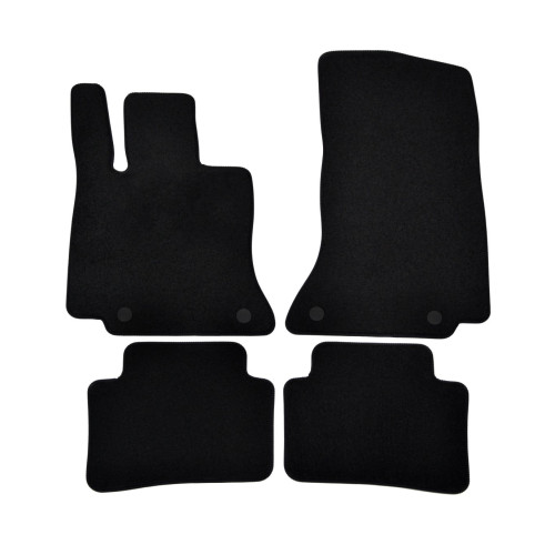 Miracle Velur Black MERCEDES C W206 S206 2021-  4ks