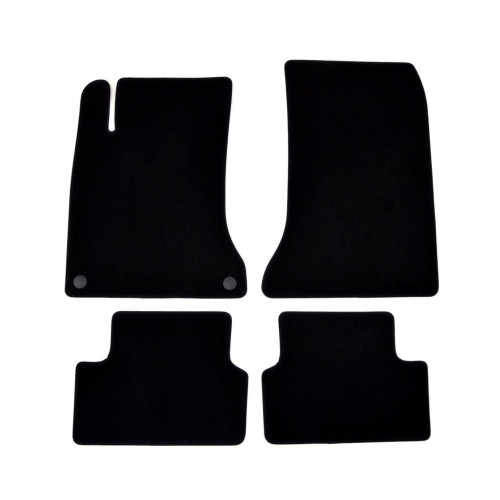 Miracle Velur Black MERCEDES CLA C117 2013-2018 4ks