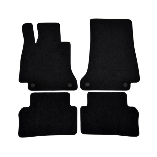Miracle Velur Black MERCEDES E W213 S213 2020- 4ks Miracle Velur Black MERCEDES E W213 S213 2020- 4ks
