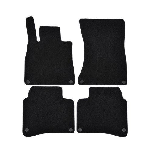 Miracle Velur Black MERCEDES S W222 2013-2020 4ks