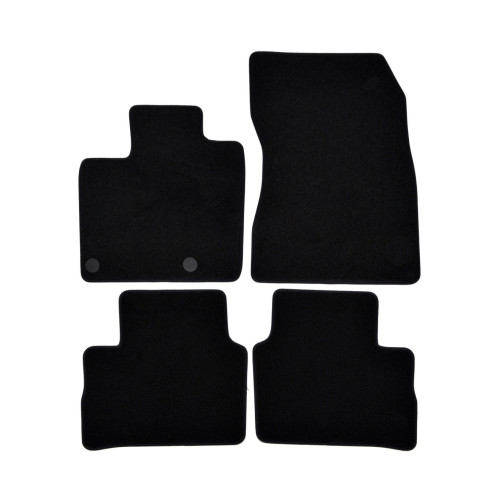 Miracle Velur Black NISSAN Qashqai 2021-  4ks