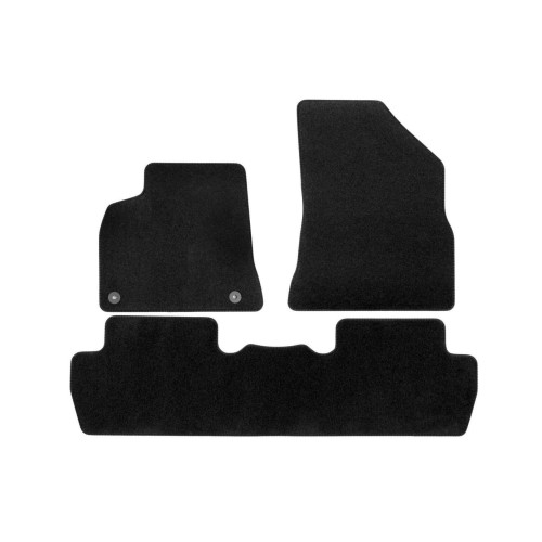 Miracle Velur Black PEUGEOT 5008 2009-2016 4ks