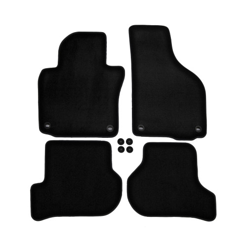 Miracle Velur Black VOLKSWAGEN Golf V 2003-2008  4ks