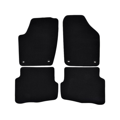 Miracle Velur Black VOLKSWAGEN Polo 9N 2002-2008  4ks