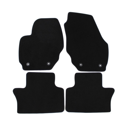 Miracle Velur Black VOLVO XC70 2008-2016 4ks Miracle Velur Black VOLVO XC70 2008-2016 4ks